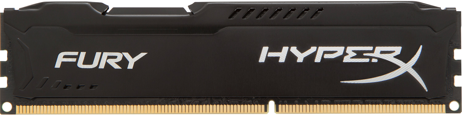 Bộ nhớ DDR3 Kingston 4GB (1600) Hyper X Fury (HX316C10FB/4) (Đen)