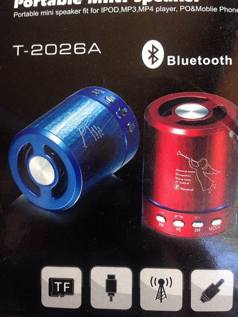 Loa Bluetooth T2026A mẫu giống T2026